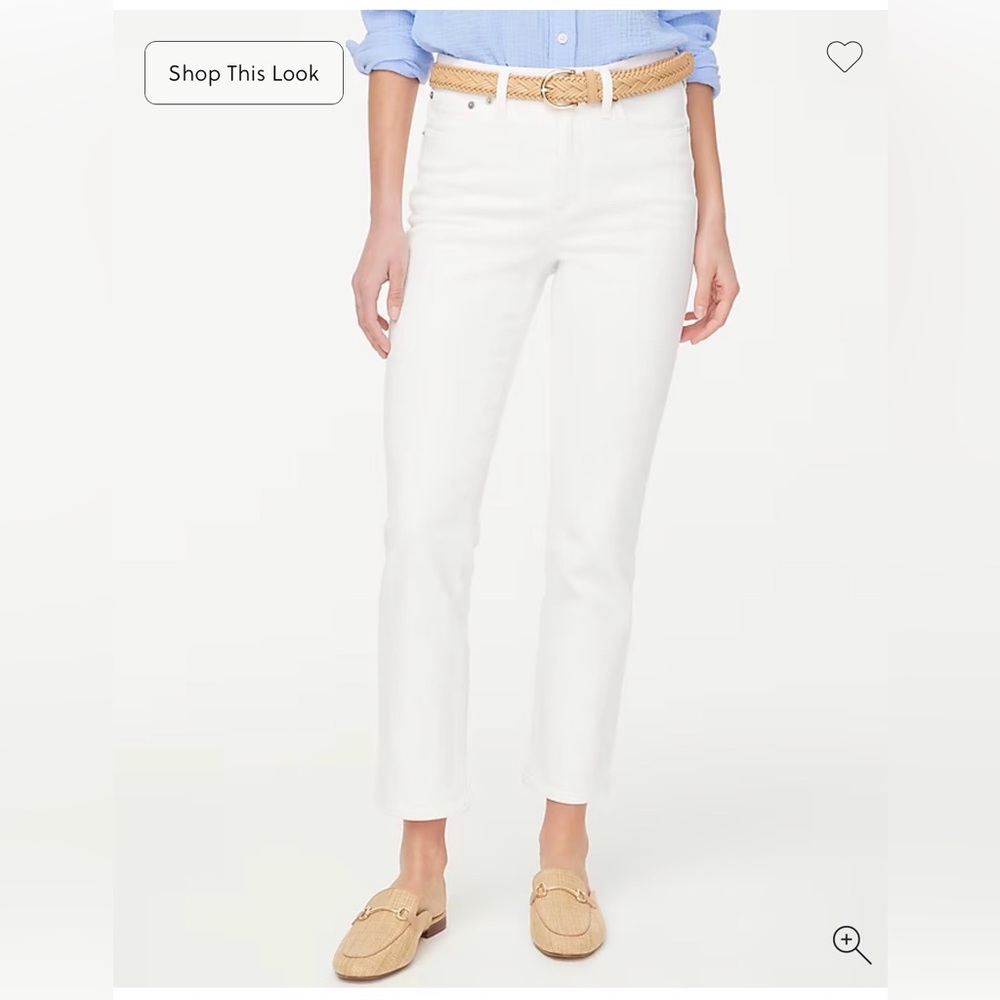 Jcrew White Jeans (tall)